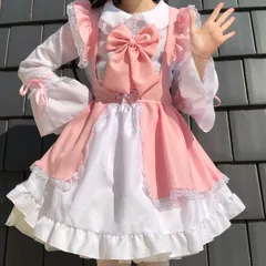 ミニスカート 長袖 メイド服 ロリータ 洋装 コスプレ メイドユニフォーム  HW54