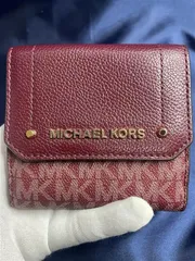 MICHAEL KORS （マイケルコース）３つ折り財布　美品  赤