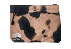 シュプリーム SUPREME × THE NORTH FACE ザ ノース フェイス Bleached Denim Print Shoulder Bag ブリーチド デニム プリント ショルダー バッグ 茶 メッセンジャー ロゴ ブラウン 104B-30
