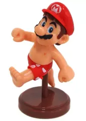 【中古】食玩 トレーディングフィギュア 【シークレット】マリオ(水着スタイル) 「チョコエッグ スーパーマリオ オデッセイ」
