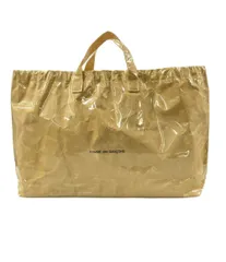 Comme des Garçons bag ハンドバック コムデギャルソン COMME des GARCONS ワンハンドルボックス型ブラックレザーバッグ