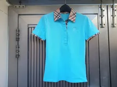 正規品 BURBERRY(バーバリー ) ビックロゴ 半袖 ポロシャツ 状態良好