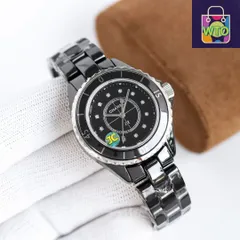 ご購入大歓迎です シャネルクロノグラフ 33mm　ブラック 自動巻き｜本日限定特価｜新品未使用-WTO店名をご確認ください