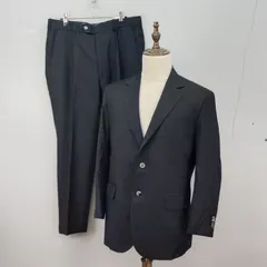 Ermenegildo Zegna　ビジネススーツ　イタリア製　TRAVELLER　Superfine Australian WOOL　ブラック　エルメネジルドゼニア