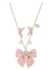 [メゾン ド フルール] バッグチャーム ﾋﾞｼﾞｭｰﾘﾎﾞﾝﾊﾟｰﾙﾊﾞｯｸﾞﾁｬｰﾑ レディース Salmon Pink F