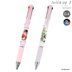 【全2種から選択】sun-star サンスター文具 juice up3 ジュース アップ3 デザコレ mofusand モフサンド 3色ゲルインキボールペン 0.4 　S46577