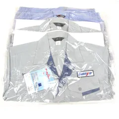 アイトス 作業着 ブルゾン 4点セット 未使用 Sanyo 半袖/長袖 ジャケット LL 大きいサイズ まとめて メンズ AITOZ