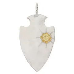 ゴローズ風　矢じり大チェーンセット goro's ゴローズ 矢じり大 ネックレストップ シルバー : BRING