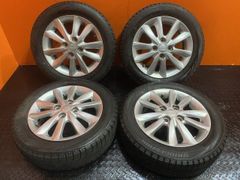 【BS BLIZZAK VRX 155/65R14】スタッドレス【ダイハツ 純正ホイール 14インチ 4.5J4HPCD100+45】タント ムーブ等　(VTN093)