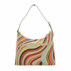 ポールスミス PAUL SMITH ワンショルダーバッグ マルチストライプ レザー マルチカラー /HO