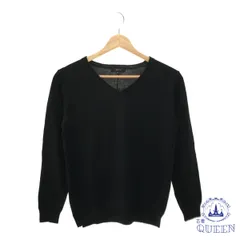 【訳アリ】COMME CA ISM コムサイズム トップス Ｔシャツ シンプル 長袖 レディース ブラック 9 901-11416 送料無料 古着