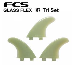 送料無料　FCS GLASS FLEX TRI M7 FINS