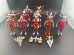 【中古品】15点セット　ミニソフビ　　フィギュア　ウルトラマン　クリアフィギュア　円谷プロ　ウルトラマンシリーズ　お買得　美品あり