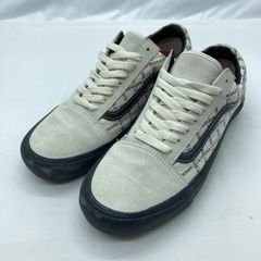 【中古】Supreme×Vans 20FW OLD SKOOL PRO Grid White VN0A45JC2YV 28.5cm シュプリーム バンズ ホワイト[19]のサムネイル