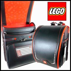 新品 定価74,800円 LEGO レゴ ランドセル 男の子用 黒xレッド A4フラット LEGO(レゴ)ｘTAKASHIMAYA(高島屋)モデル