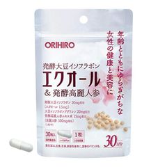 ORIHIRO　エクオール＆発酵高麗人参（ハードカプセル３０日分）