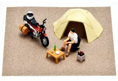 【新品】トミカ 1/64 #カースナップ30a ソロキャンプ (ホンダ CT125・ハンターカブ付属) 「ジオコレ64 トミカリミテッドヴィンテージ NEO」 [334583]