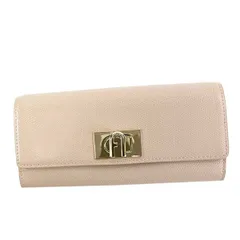 フルラ FURLA 財布 長財布 フラップ長財布 かぶせ蓋 PCV0ACO ARE000 B4L00 FURLA 1927 CONTINENTAL WALLET 小銭入れ付き BALLERINA i ライトピンクベージュ系