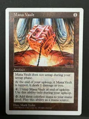 買取相場】-MtG-(日)魔力の櫃 / Mana Vault【4ED】 白枠 No.334