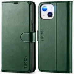 【数量限定】対応 手帳型 13 ケース iPhone 13ケース 高級PU合皮 カードポケット [RFIDブロッキング] iPhone 横置きスタンド機能 衝撃吸収 マグネット内蔵 アイフォン13手帳ケース スマホケース(iPhone TUCCH 13 5G