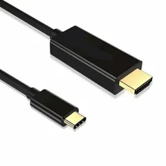 USB C to HDMI 変換ケーブル USB 3.1 Type C to HDMI ケーブル 変換ケーブル 4K 30Hz 高画質 音声・映像データサポート 1.8m　tecc-tyctohdmi[メール便発送・送料無料]