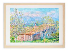 激貴重！風景画 田崎恵之 早春 有明海 新日洋会委員 油彩 真作保証