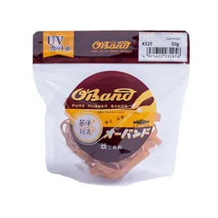 （まとめ） 共和 オーバンド#320 内径76mm 50g入 透明袋 GLA-N-017 1袋 【×10セット】