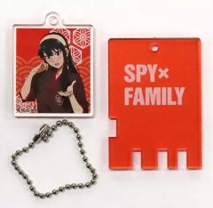 [중고] 잡화 요르 포저 [SPY × FAMILY × 극락탕 · RAKU SPA 휴일 EXTRA MISSION 목욕에서 사이좋게 가족을 어필하자 트레이딩 목욕탕 잠금 바람 열쇠 고리]