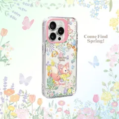 カム?ファインド?スプリング春をみつけようiPhoneケーススマホケース携帯カバーアイフォンケース携帯ケースiPhone1 ダッフィー＆フレンズの