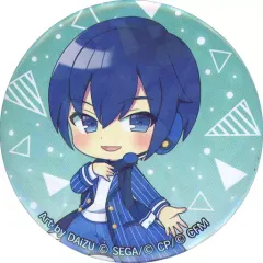 【中古】バッジ・ピンズ KAITO 「プロジェクトセカイ カラフルステージ! feat.初音ミク×ローソン キャンペーン ホログラム缶バッジC」
