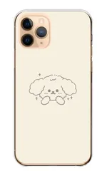Galaxy S24 SC-51E ケース カバー ギャラクシーS24 スマホケース ハードケース トイプードル 犬 いぬ トイプー かわいい 可愛い ベージュ カラー05