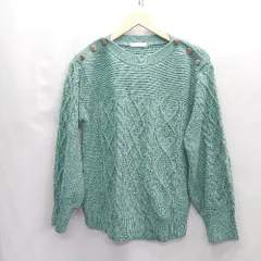 ◇ DRESKIP ドレスキップ 長袖 ニット セーター サイズL ブルー系 レディース E  【1407020037921】