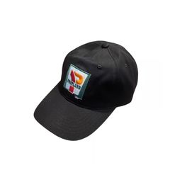 【新品・未使用】Portland Hat and Co. 6PANEL CAP (PTL AD EMB) BLACK ポートランド 6パネルキャップ ブラック