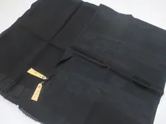 【京松】【着物】和装小物　帯揚げ　夏用　喪服用　縮緬　2枚セット　未使用品　r7w02-533