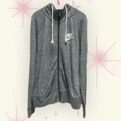 NIKE ナイキ トレーニングウェア 薄手パーカー グレー