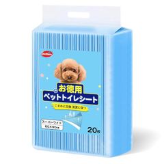 Dellion ペットシーツ スーパーワイド ペットシート 薄型 犬 おしっこシート トイレシート 20枚 (単品, スーパーワイド60×90)