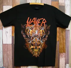 値下げ☆SLAYER☆バンドTシャツ☆ロックT☆Mサイズ｜ファッション