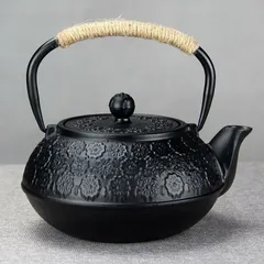 保寿堂 鉄瓶 桜の図 茶道具 未使用長期保管品