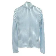 BOTTEGA VENETA ボッテガヴェネタ 23AW ハイネックニットセーター 751931 V33H0 ブルー XSのサムネイル