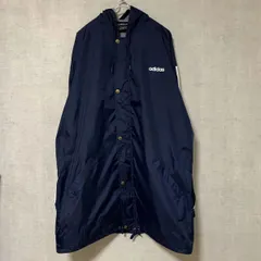 【90's】adidas ナイロンパーカー ネイビー【メンズL】