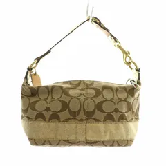 コーチ アクセサリーポーチ シグネチャー ハンドバッグ 40024 COACH コーチ ミニ ハンドバッグ 40024 シグネチャー キャンバス