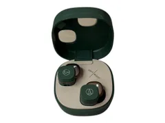 audio-technica (オーディオテクニカ) 完全ワイヤレス イヤホン ATH-SQ1TW2 グリーン 家電/028