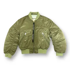 定価78100円 Acne Studios 17AW CLEA BOMBER ボンバージャケット MA-1 ブルゾン アクネストゥディオズ 120173- カーキ系 32 53265Aのサムネイル