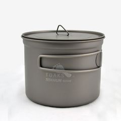 TOAKS　正規代理店　アウトドア　軽量化　チタンポット　900ml（蓋付き）POT-900-D115