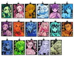 【中古】キーホルダー 全17種セット ラバーマスコット 「一番くじ 鬼滅の刃 ～鬼の棲む街～ 其ノ弐」 H賞