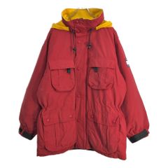 TOMMY HILFIGER トミーヒルフィガー ダウンジャケット レッド(メンズ L)中古 古着 U4284