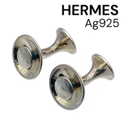 ○エルメス HERMES カフリンクス カフス スターリングシルバー