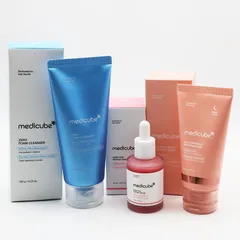 未使用 メディキューブ 3点セット パック/美容液/洗顔料 CR6-12-3-02