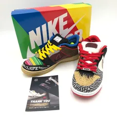 【中古美品】NIKE ナイキ NIKE SB ナイキ スケートボーディング DUNK LOW PRO QS WHAT THE P-ROD CZ2239-600 ダンク ロー プロ クイックストライク スニーカー 靴 【160-250606-kk-08-tei】