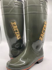 防寒ザクタス Z-02W 弘進ゴム 日本製 24〜28cm カーキ 耐油長靴 丈長 抗菌 PVC ロング 一体成型 ウレタン メンズ